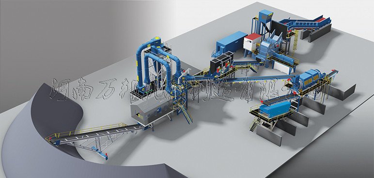 廢鋼破碎生產(chǎn)線